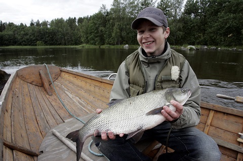 Kaksikiloinen toutain antaa mukavan elämyksen, yleensä c&r kaloja.